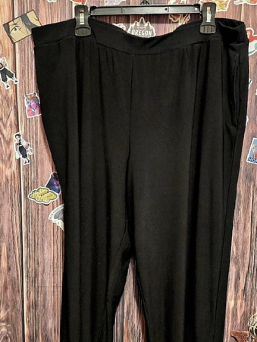 Graver Black Wide Leg Pants Size Medium Like New
